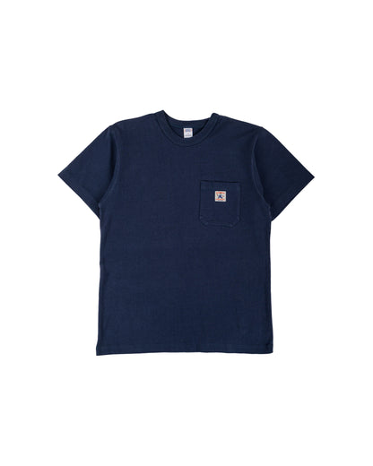 lost & found Randy's Garments Randy's Garments Heavyweight Hammer Pocket Tee Navy