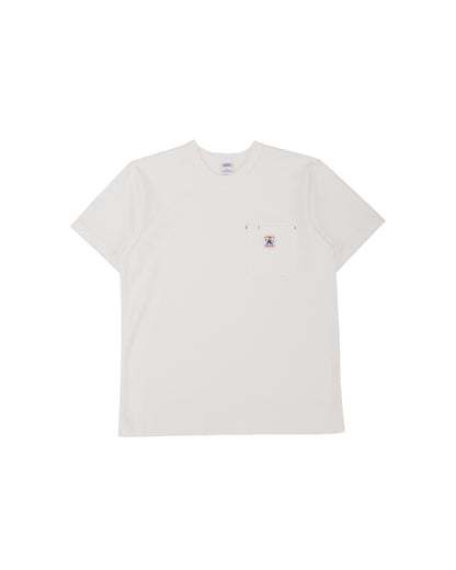lost & found Randy's Garments Randy's Garments Heavyweight Hammer Pocket Tee White