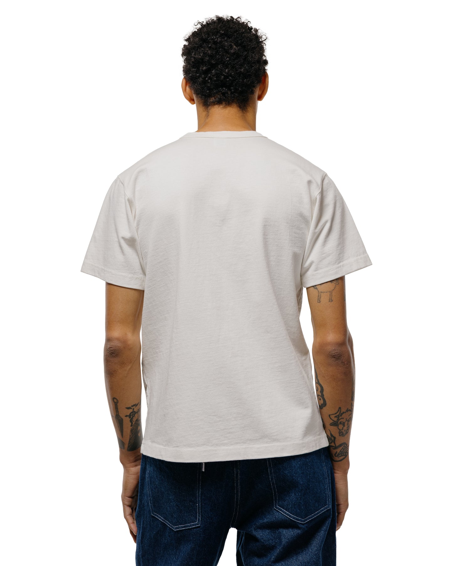 lost & found Randy's Garments Randy's Garments Heavyweight Hammer Pocket Tee White