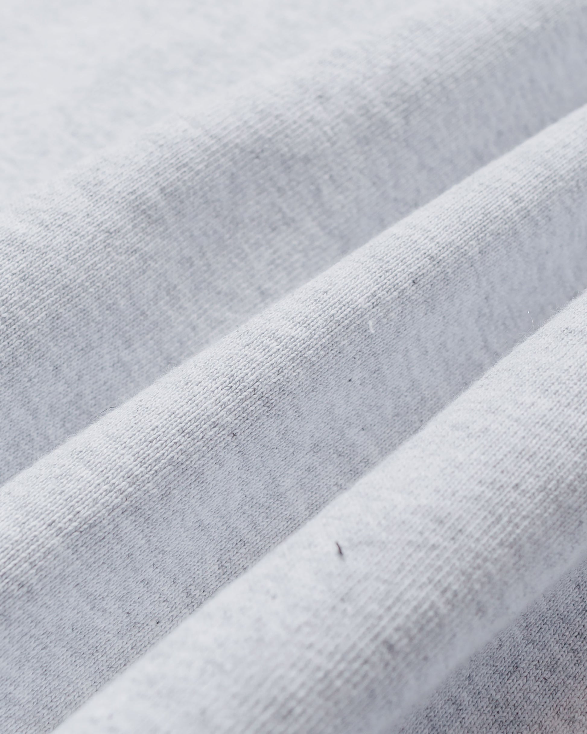 lost & found Randy's Garments Randy's Garments Heavyweight Logo Cross-Neck Hoodie Heather Grey 14oz Cotton Poly