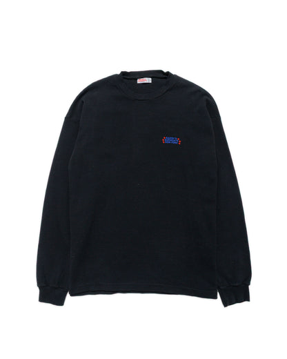 lost & found Randy's Garments Randy's Garments Heavyweight Thermal Crewneck Black