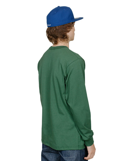 lost & found Randy's Garments Randy's Garments Long-Sleeve Pocket Tee Dark Green