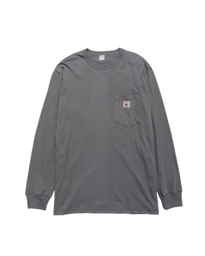 lost & found Randy's Garments Randy's Garments Long-Sleeve Pocket Tee Grey
