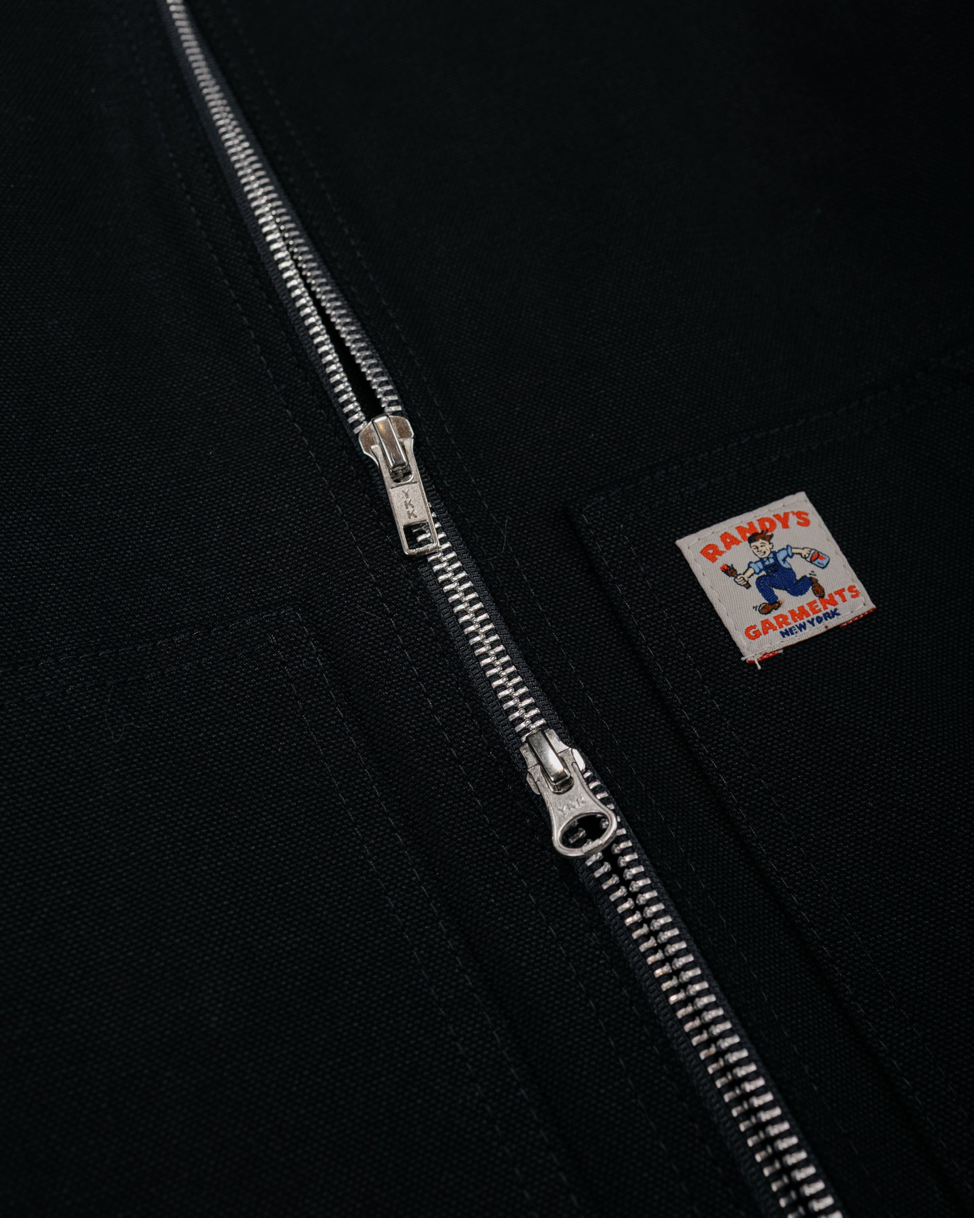 lost & found Randy's Garments Randy's Garments Maine Jacket Black 12oz 100% Cotton Duck Canvas