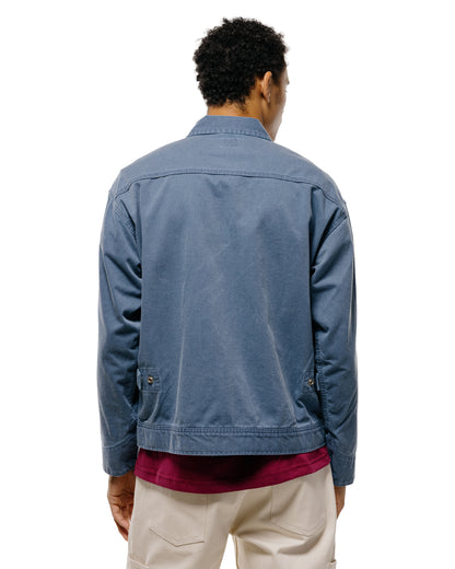 lost & found Randy's Garments Randy's Garments Mechanic's Jacket Blue 7oz Stone Washed Cotton Cadet Cloth