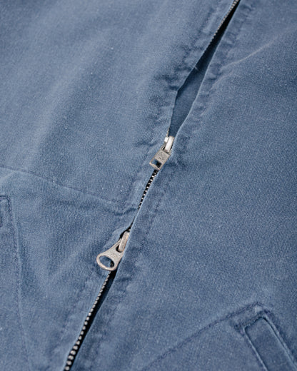 lost & found Randy's Garments Randy's Garments Mechanic's Jacket Blue 7oz Stone Washed Cotton Cadet Cloth