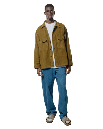 lost & found Randy's Garments Randy's Garments Over Shirt Olive Drab Heavy Triblend Brushed Wool