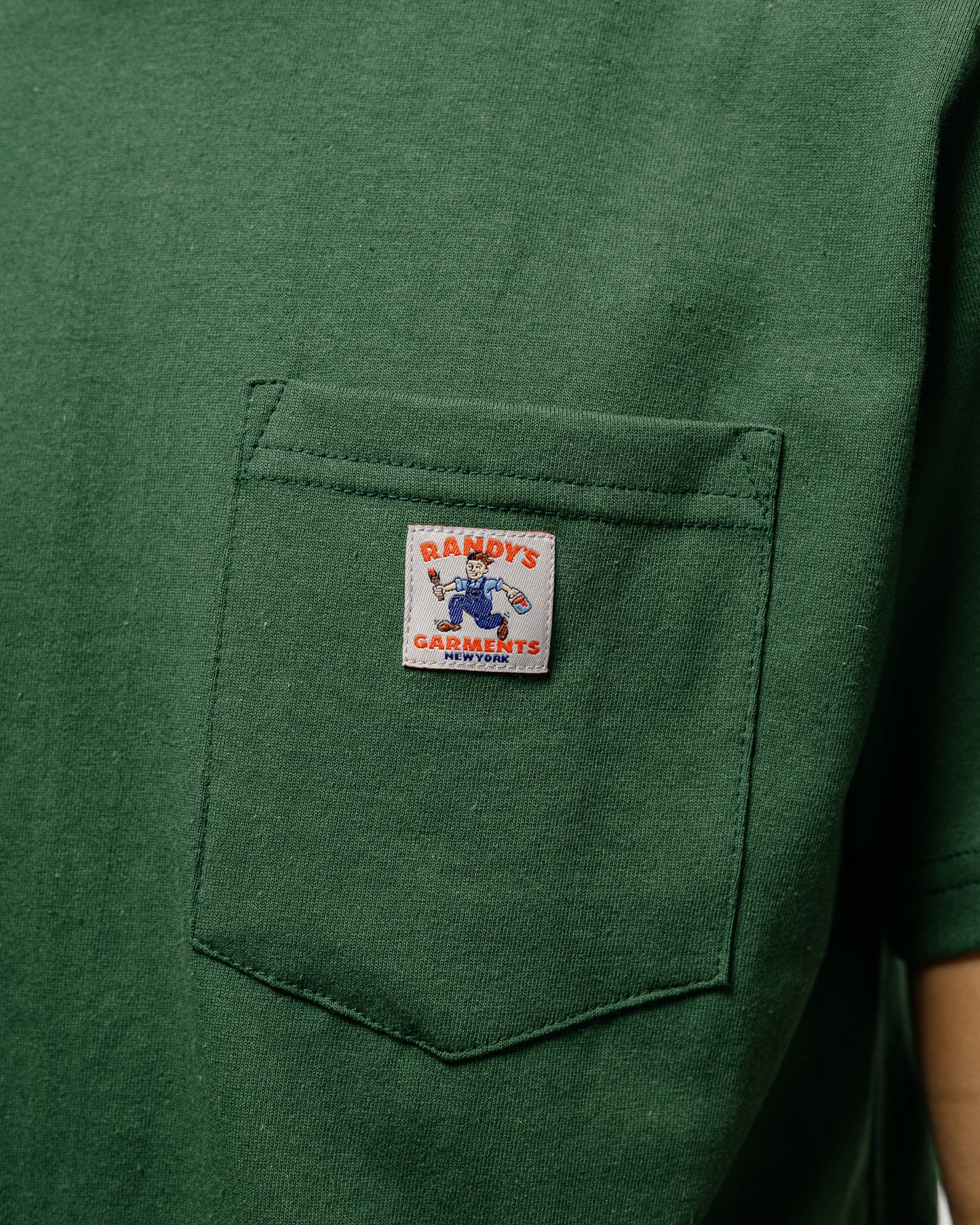 lost & found Randy's Garments Randy's Garments Pocket Tee Dark Green