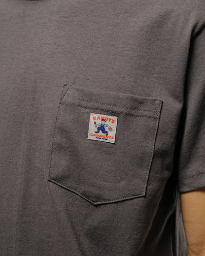 lost & found Randy's Garments Randy's Garments Pocket Tee Grey