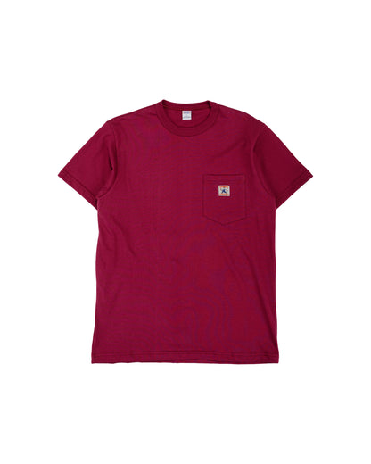 lost & found Randy's Garments Randy's Garments Pocket Tee Maroon