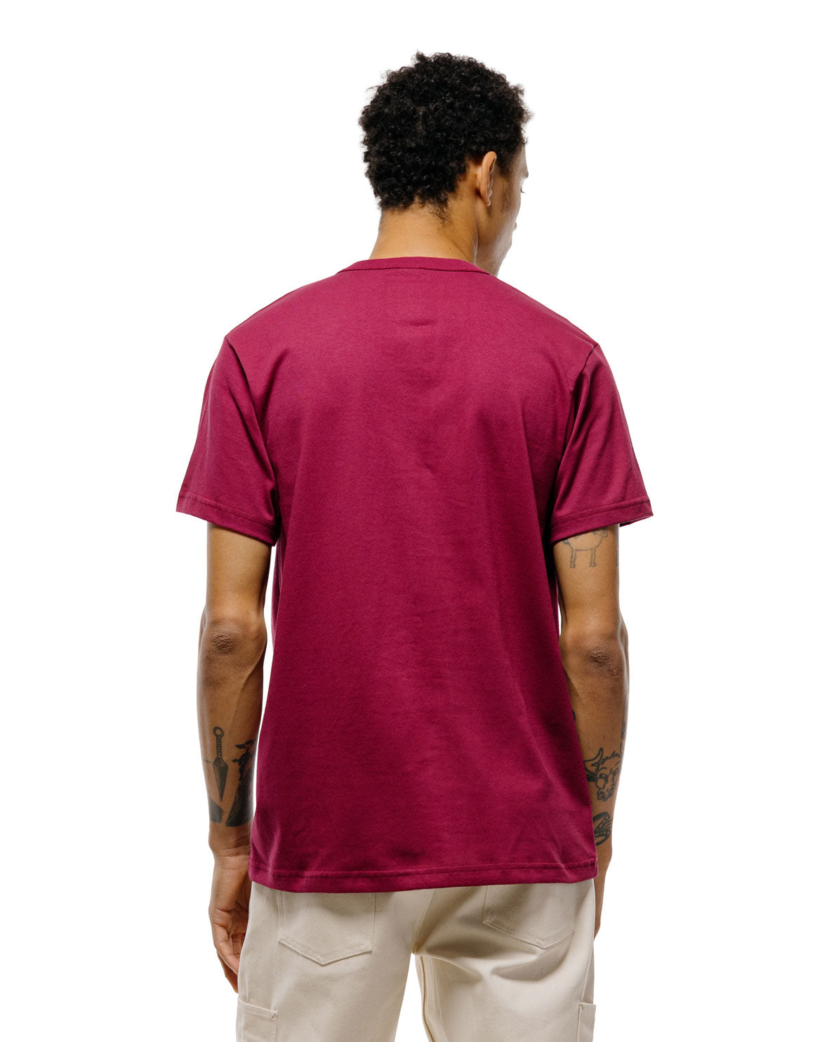 lost & found Randy's Garments Randy's Garments Pocket Tee Maroon
