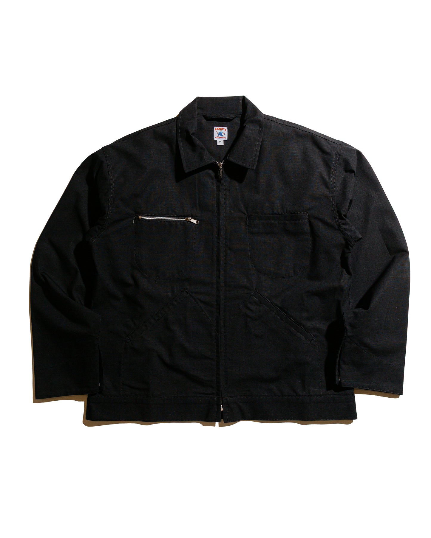 lost & found Randy's Garments Randy's Garments Service Jacket Cotton Ripstop Black