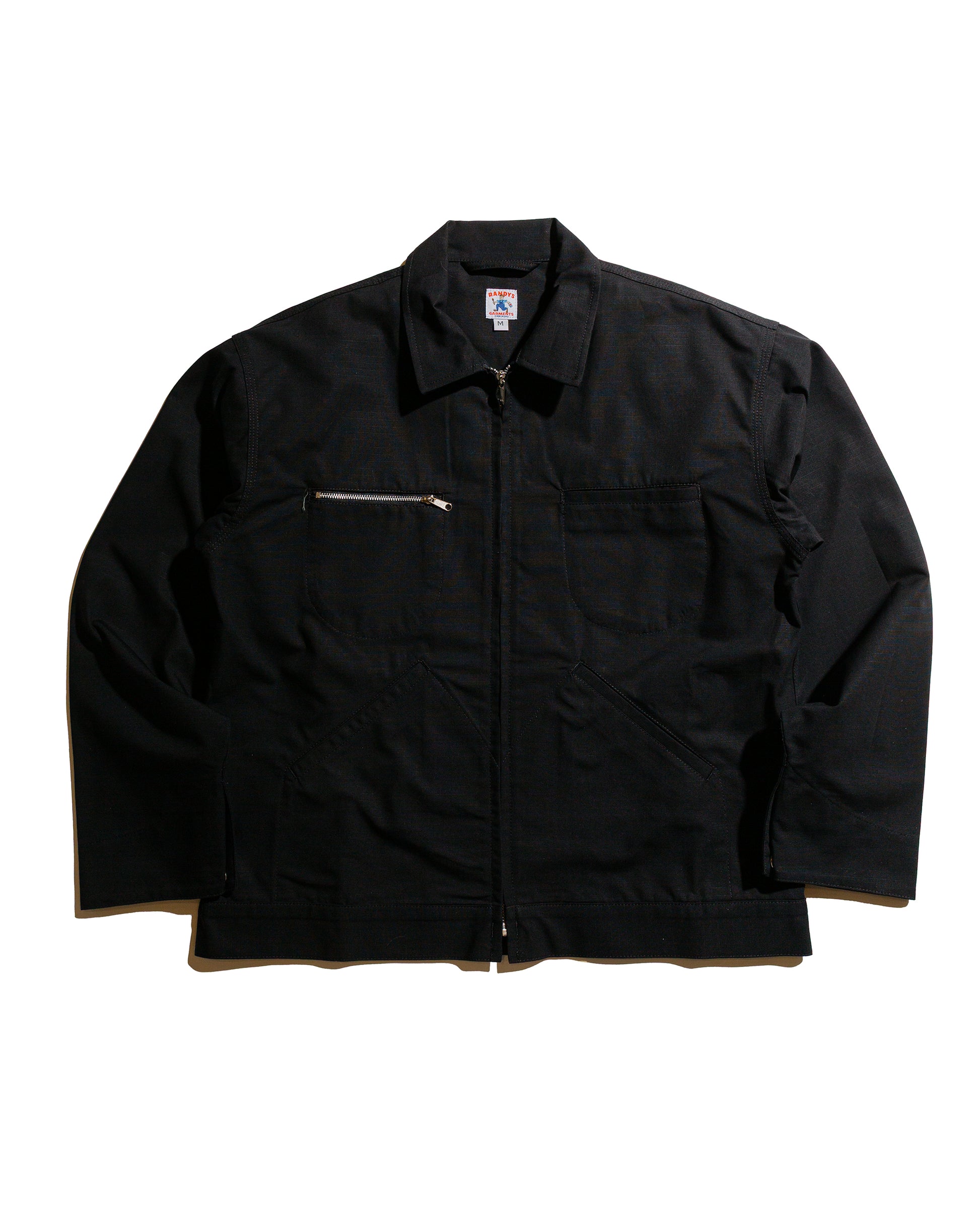 lost & found Randy's Garments Randy's Garments Service Jacket Cotton Ripstop Black