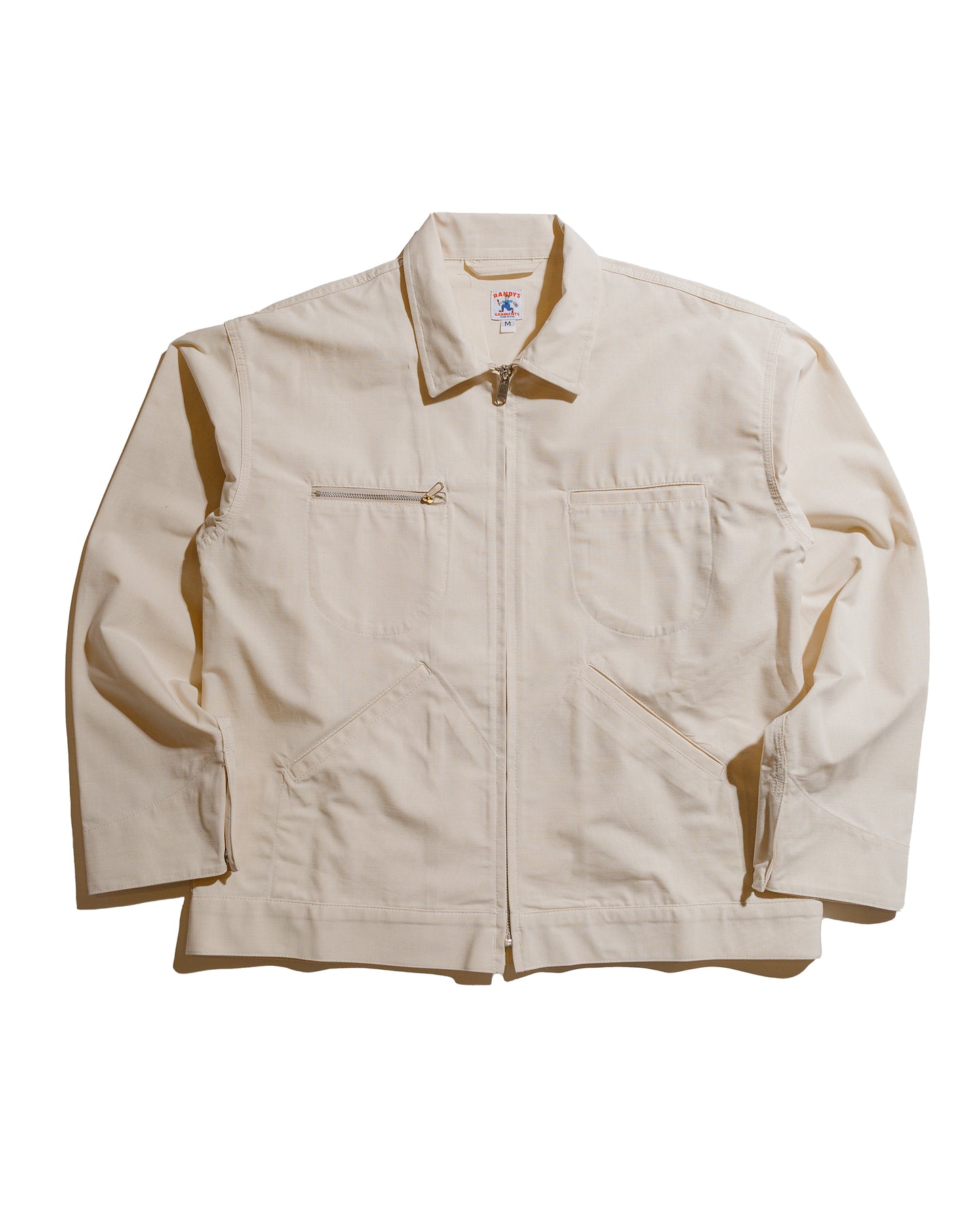 lost & found Randy's Garments Randy's Garments Service Jacket Cotton Ripstop Natural