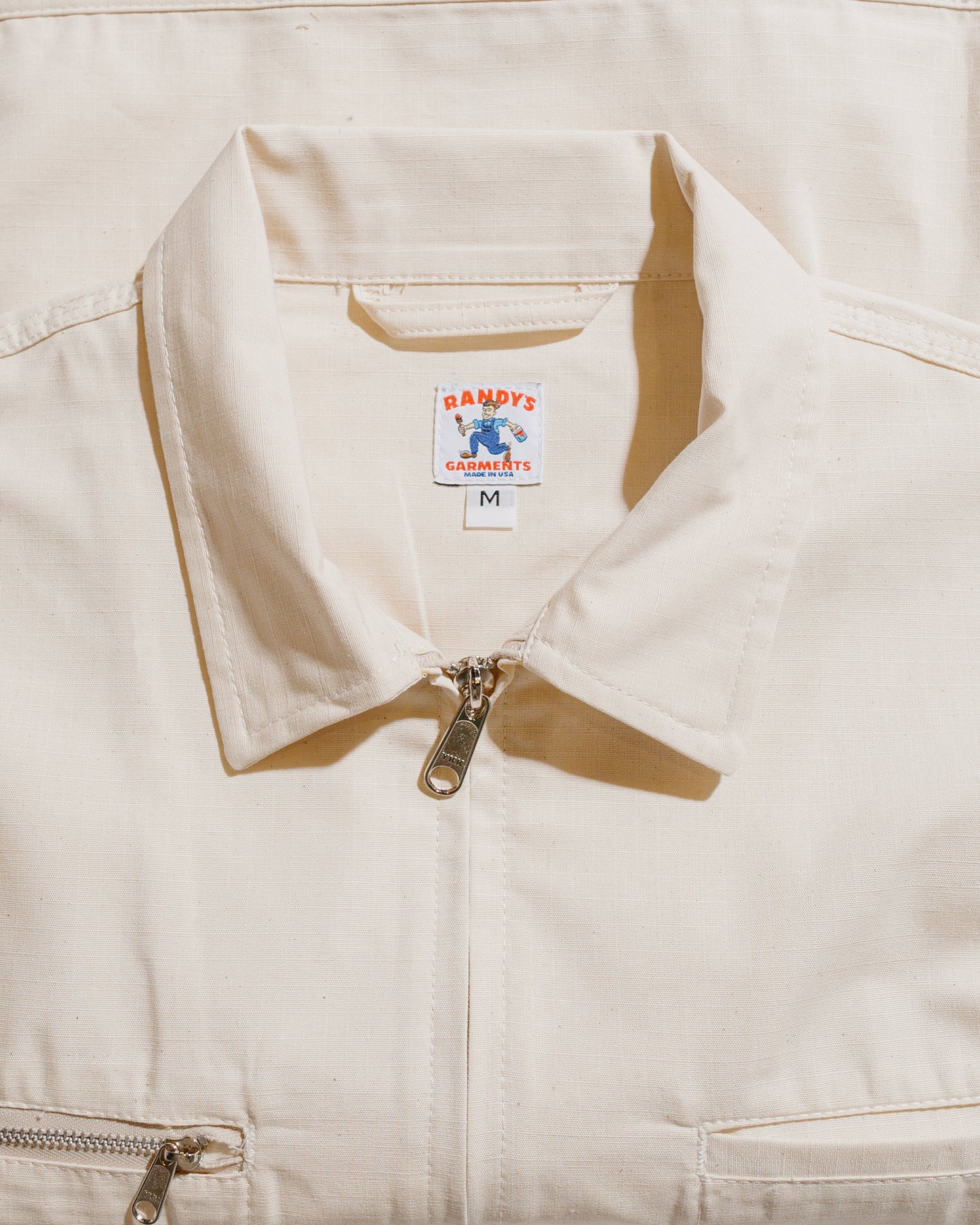 lost & found Randy's Garments Randy's Garments Service Jacket Cotton Ripstop Natural