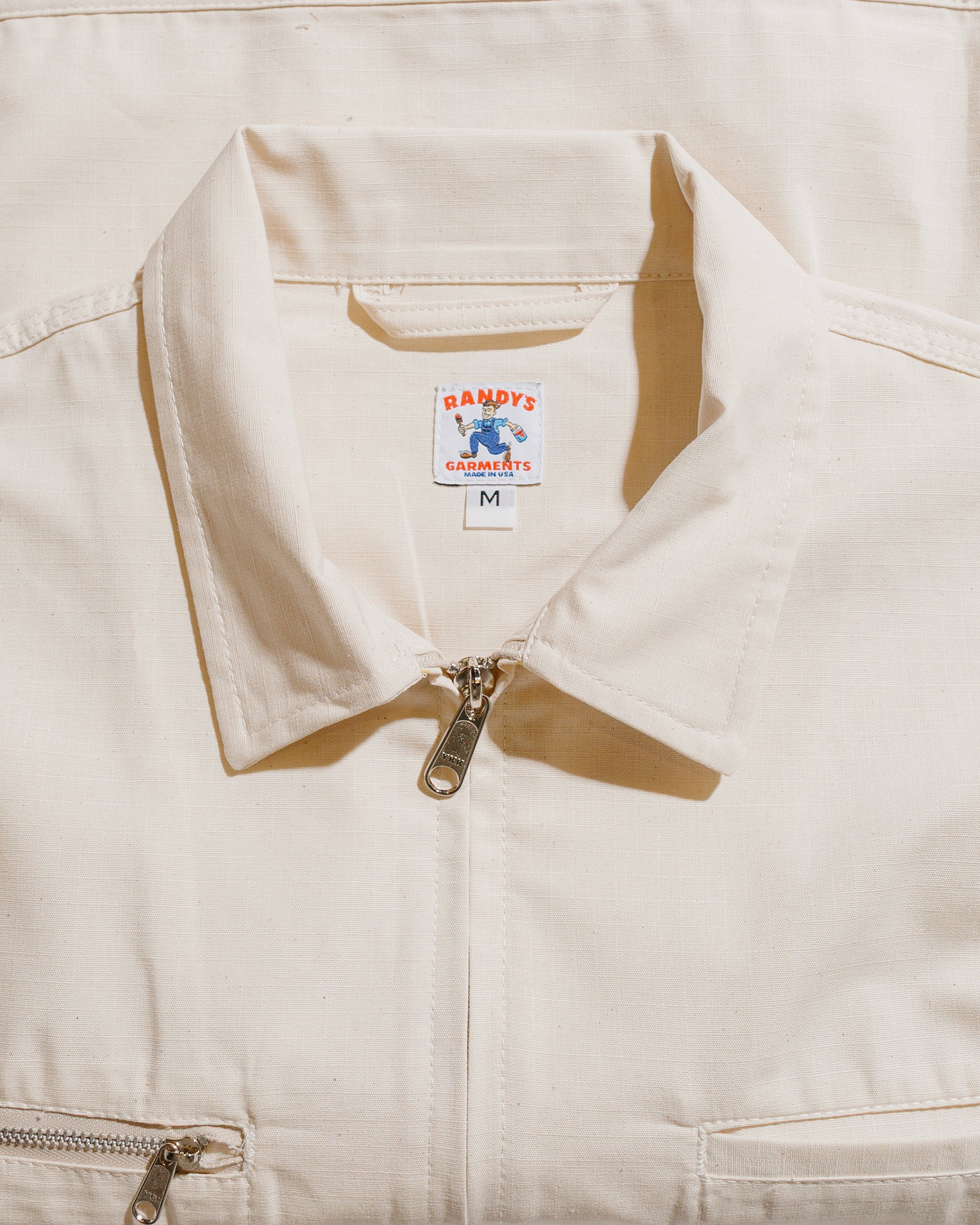 lost & found Randy's Garments Randy's Garments Service Jacket Cotton Ripstop Natural