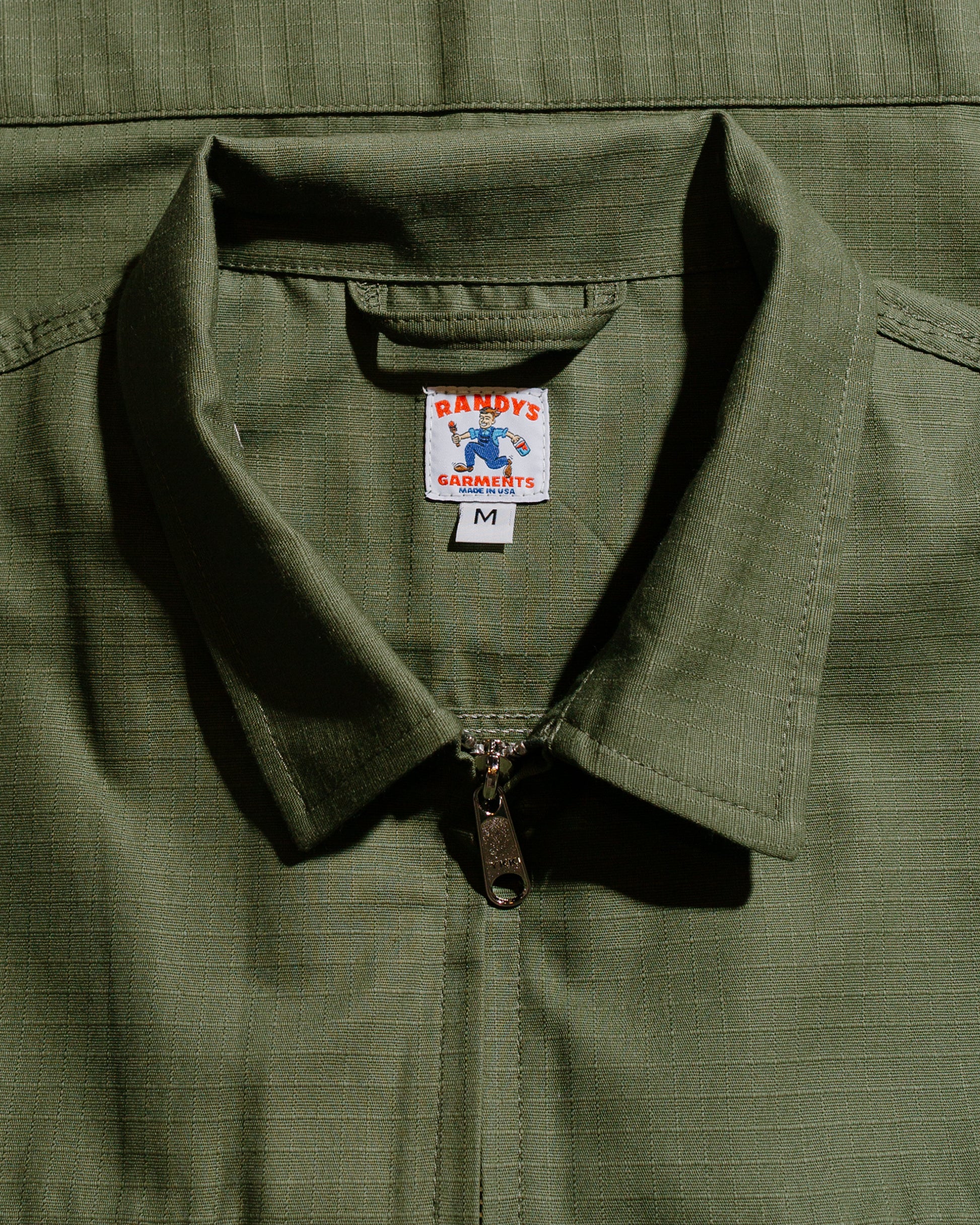 lost & found Randy's Garments Randy's Garments Service Jacket Cotton Ripstop Olive