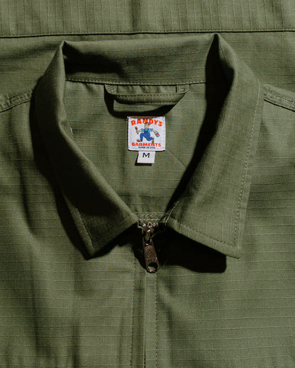 lost & found Randy's Garments Randy's Garments Service Jacket Cotton Ripstop Olive