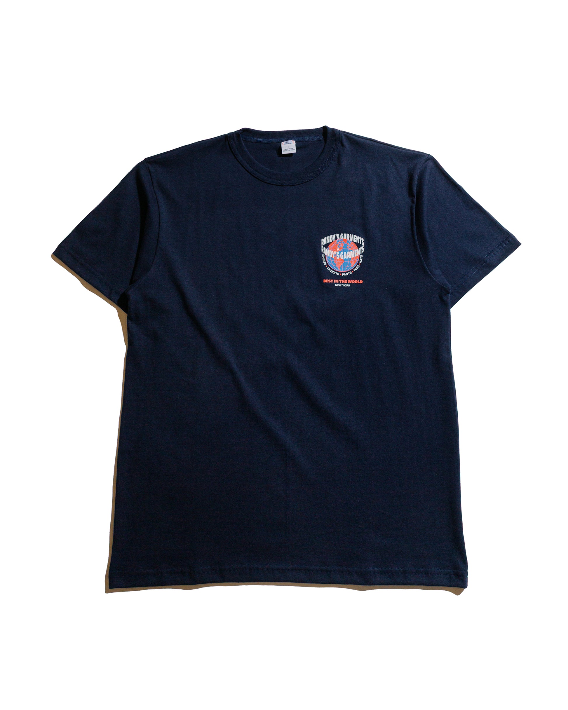 lost & found Randy's Garments Randy's Garments World Tee Navy