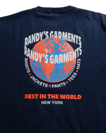 lost & found Randy's Garments Randy's Garments World Tee Navy