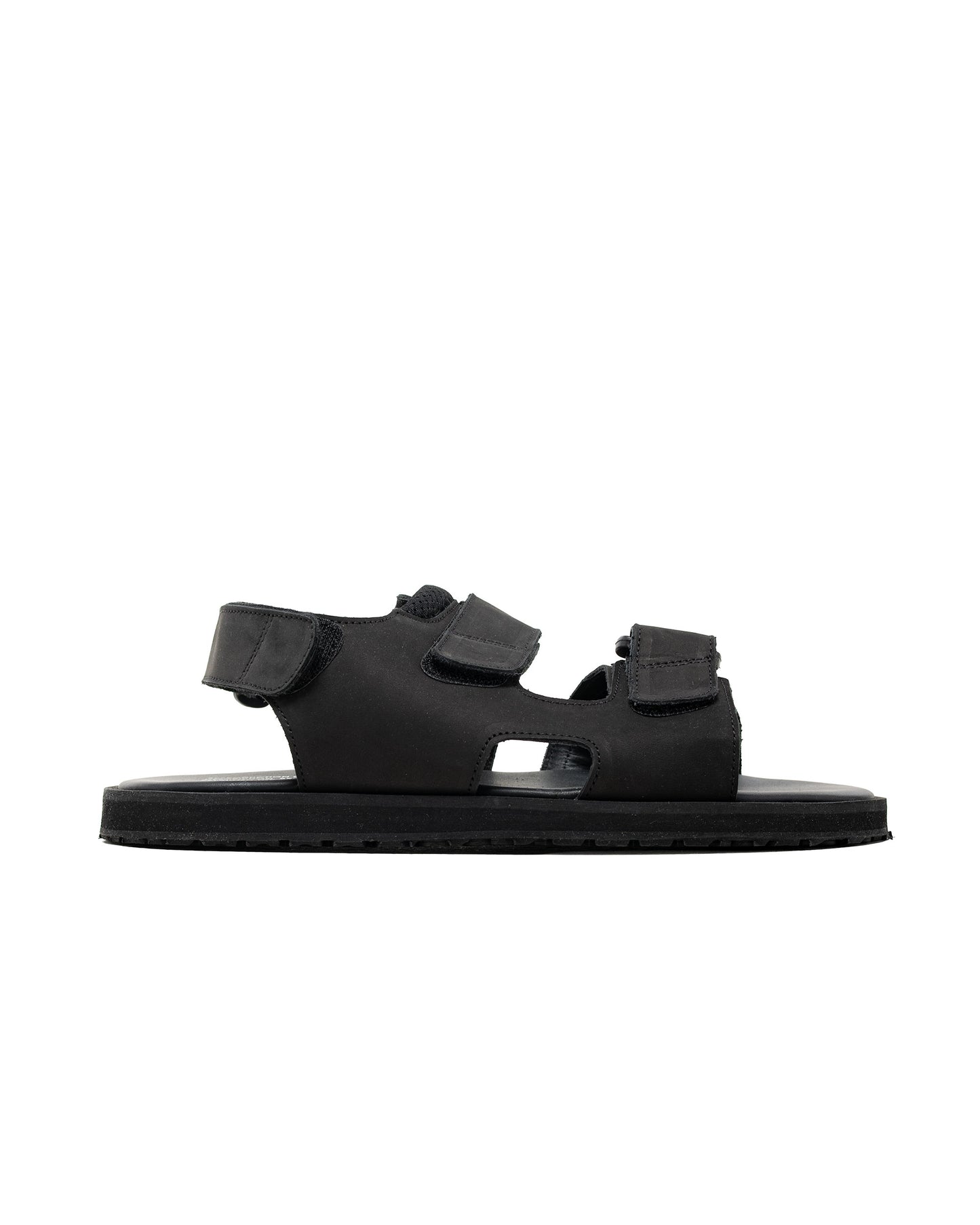 lost & found Reproduction of Found Reproduction of Found British Military Sandal 1837NL Black Nubuck