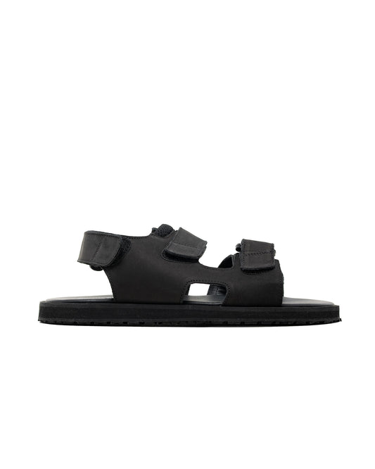 lost & found Reproduction of Found Reproduction of Found British Military Sandal 1837NL Black Nubuck