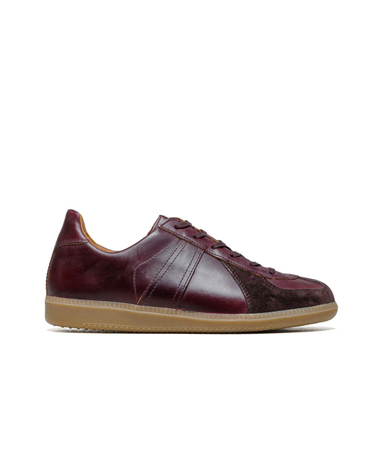lost & found Reproduction of Found Reproduction of Found German Military Trainer 1700HWC Horween Chromexcel Burgundy