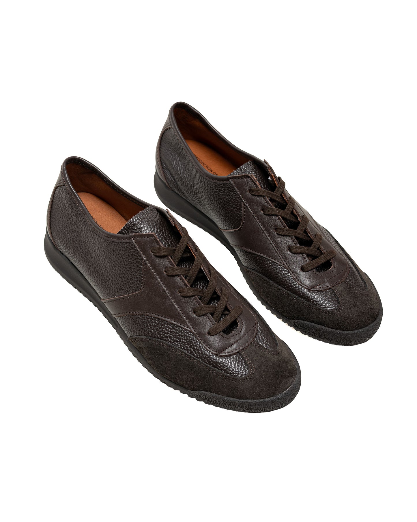 lost & found Reproduction of Found Reproduction of Found German Military Trainer 1717MSL Dark Brown/Dark Brown Sole