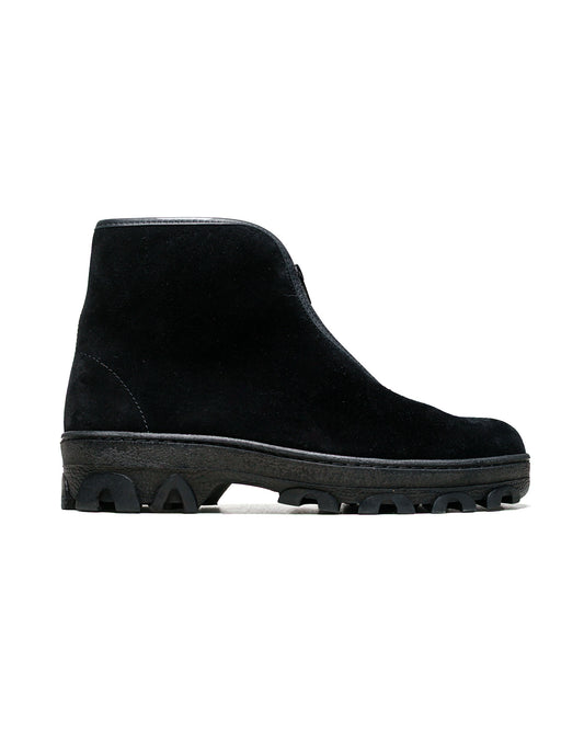 lost & found Reproduction of Found Reproduction of Found Russian Military Boots 540SS Black Suede