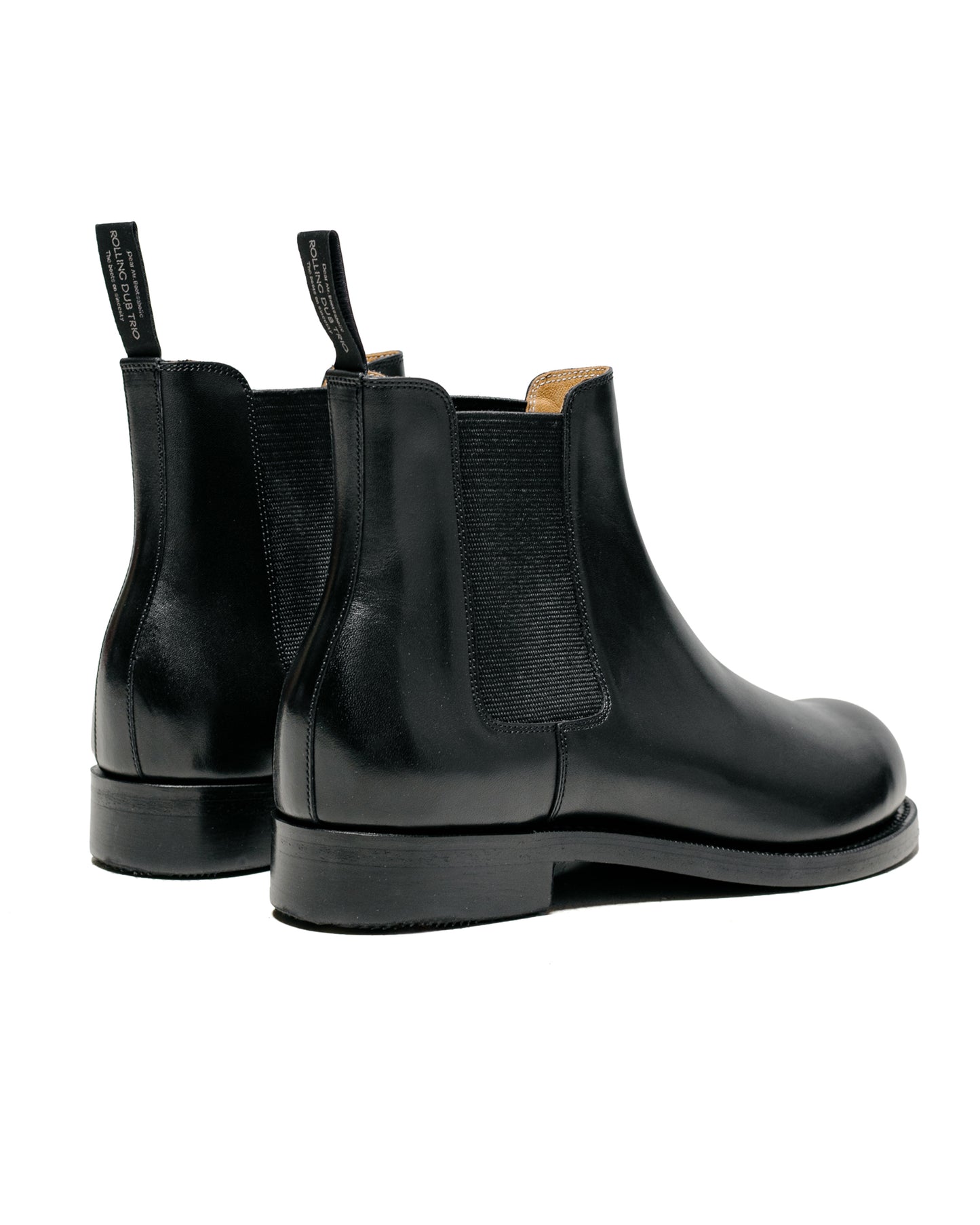 lost & found Rolling Dub Trio Rolling Dub Trio In'ei Chelsea Black Dutch Box Calf