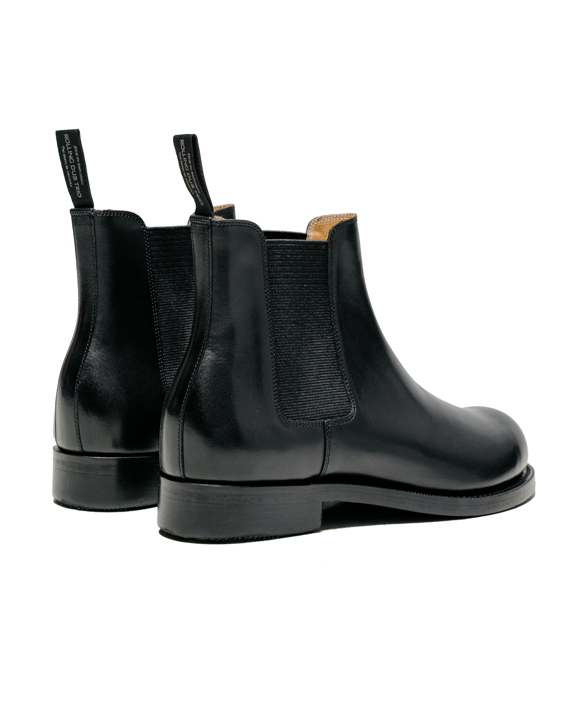lost & found Rolling Dub Trio Rolling Dub Trio In'ei Chelsea Black Dutch Box Calf