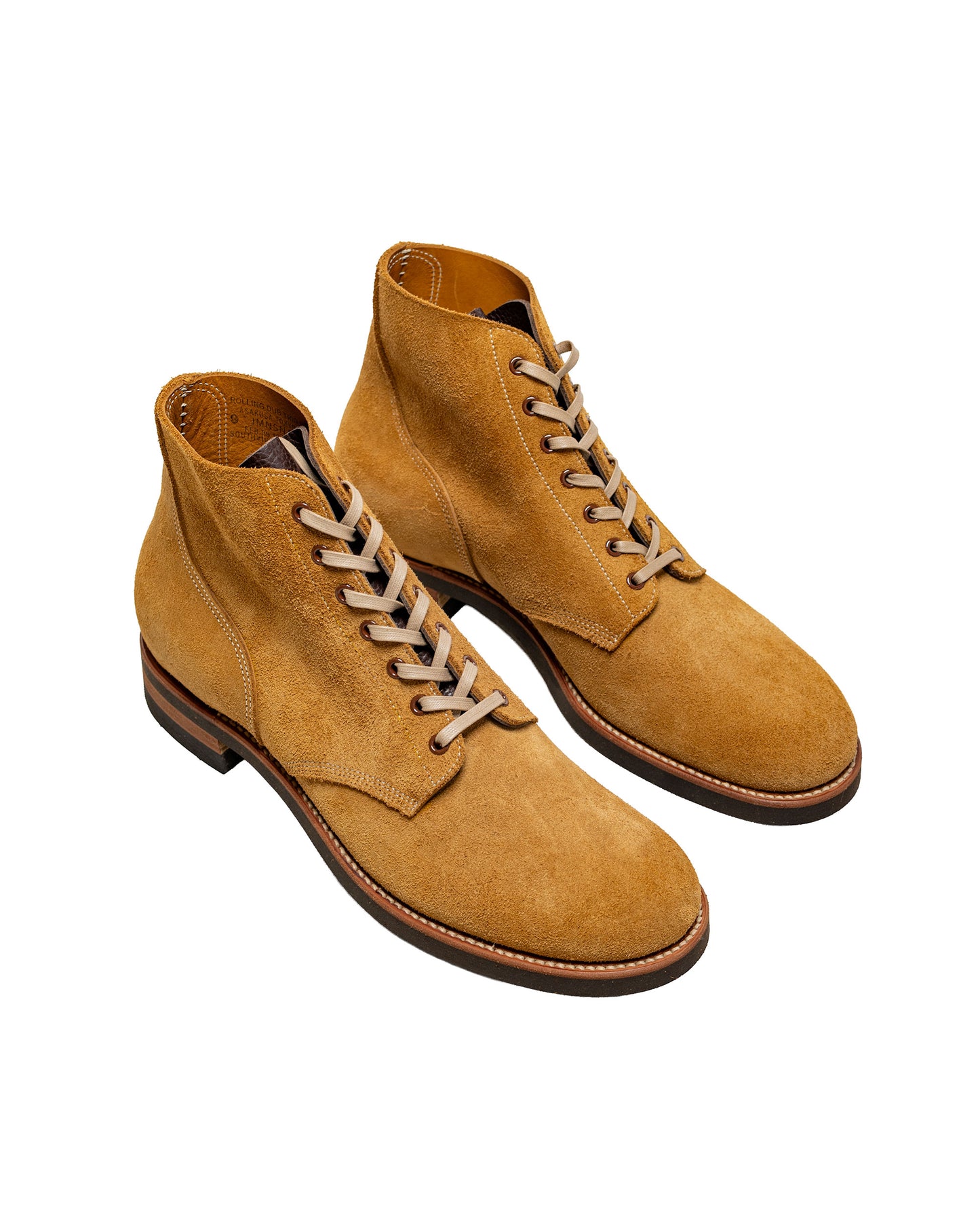 lost & found Rolling Dub Trio Rolling Dub Trio M42.5 Beige Wax Suede