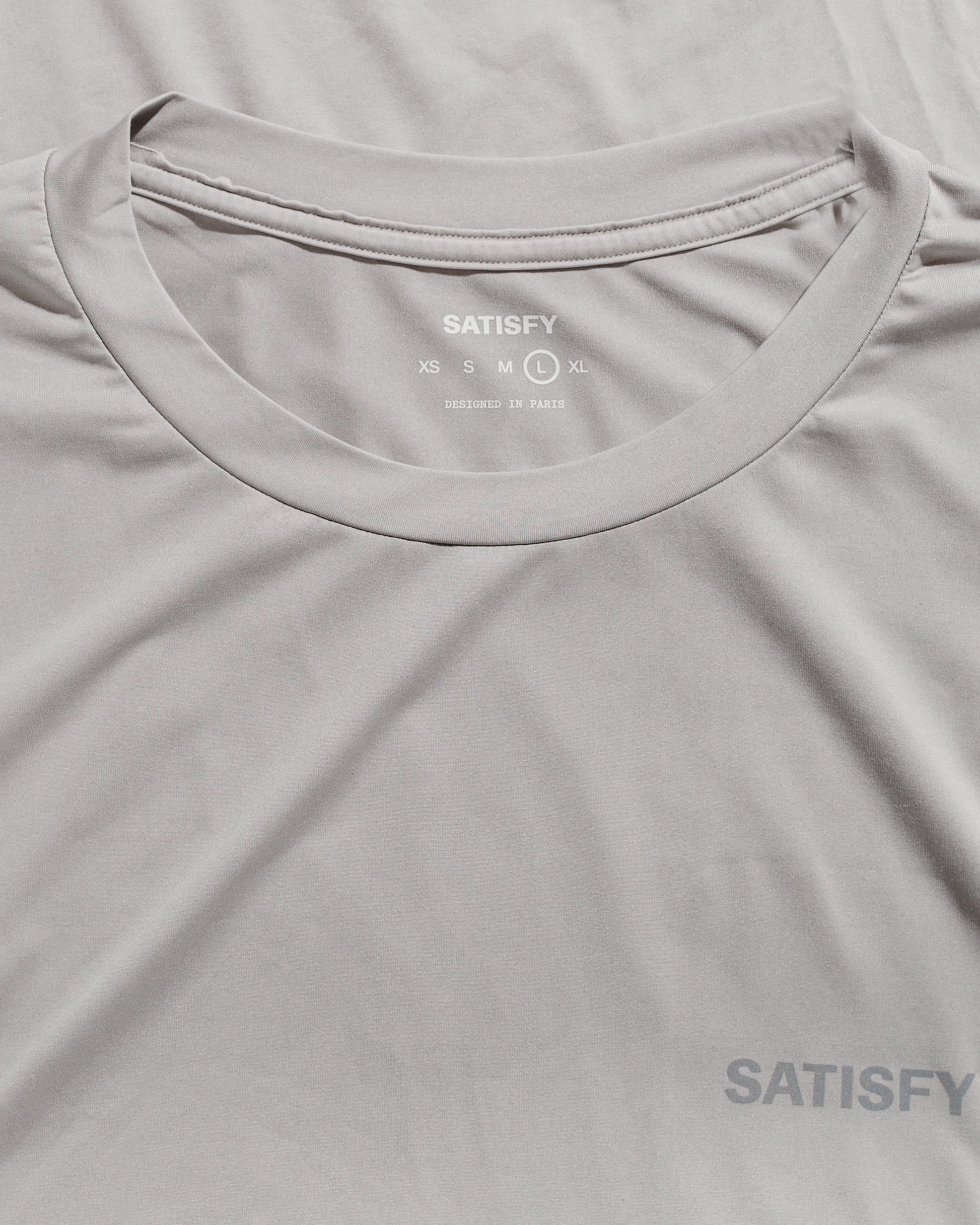 lost & found SATISFY SATISFY AuraLite Long Tee Mineral Dune