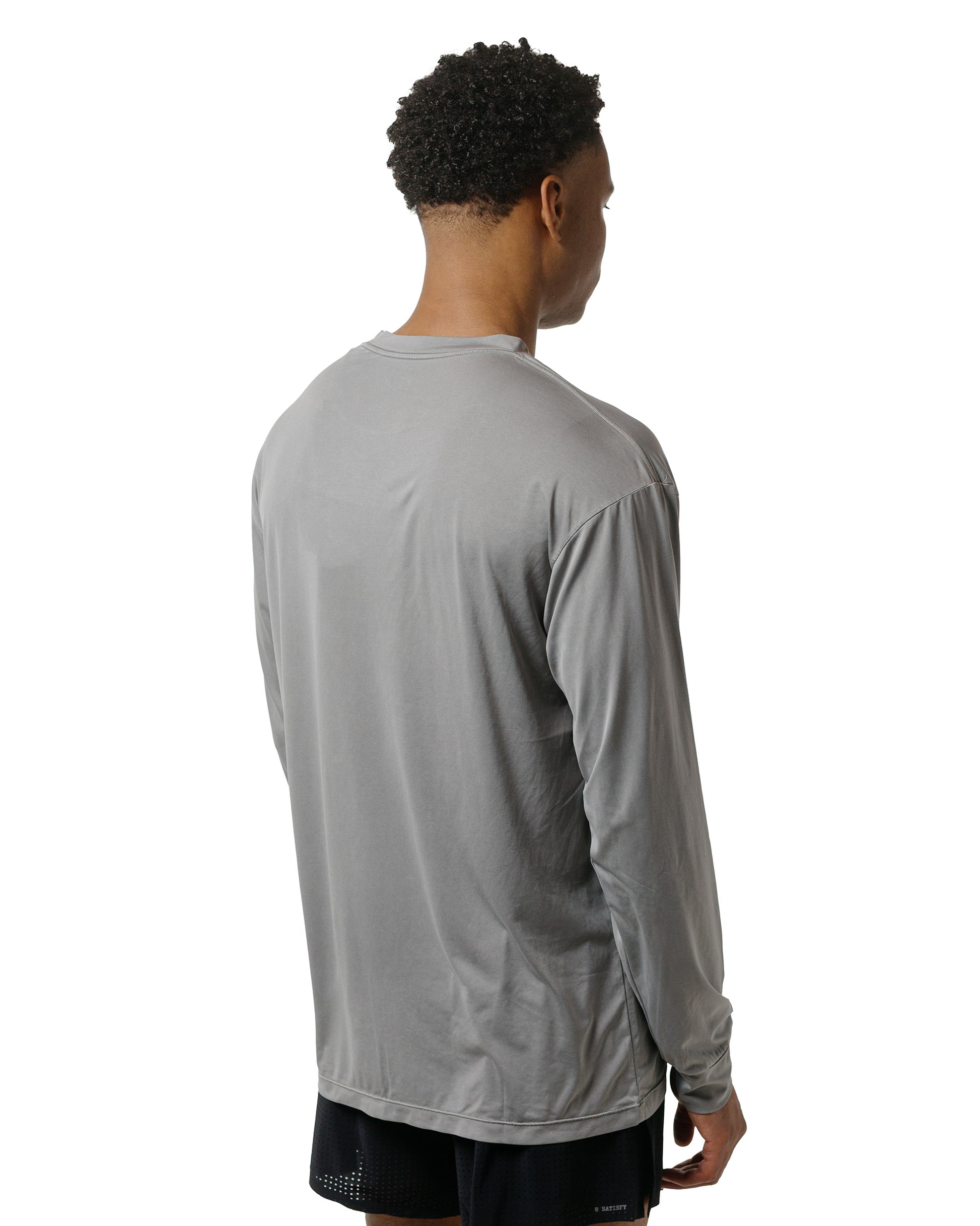 lost & found SATISFY SATISFY AuraLite Long Tee Mineral Graphite