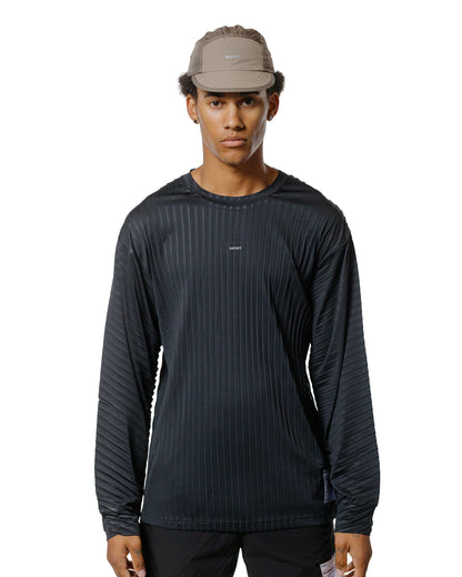 lost & found SATISFY SATISFY AuraLite Pleated Long Tee Black