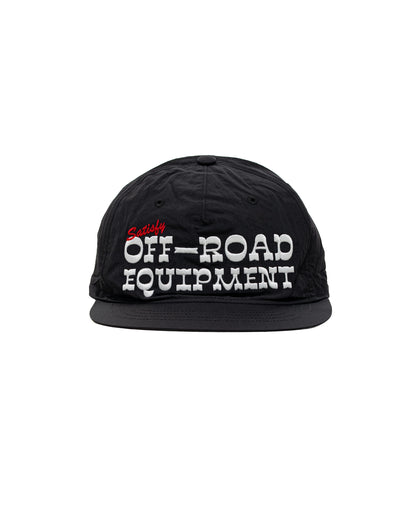 SATISFY FliteSilk 5 Panel Pinch Cap Off Road Equipment Black