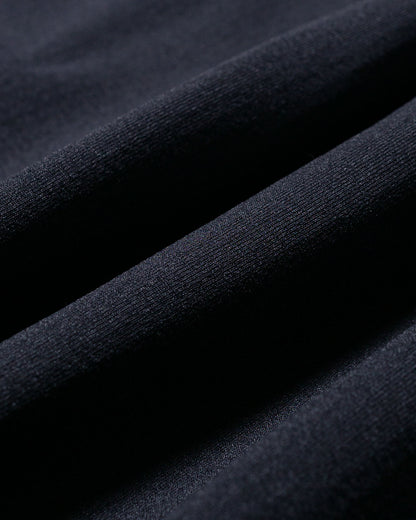 lost & found SATISFY SATISFY FuzzFleece Half-Zip Black