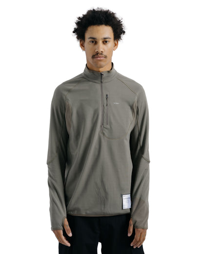 SATISFY FuzzFleece Half-Zip Dark Night SA