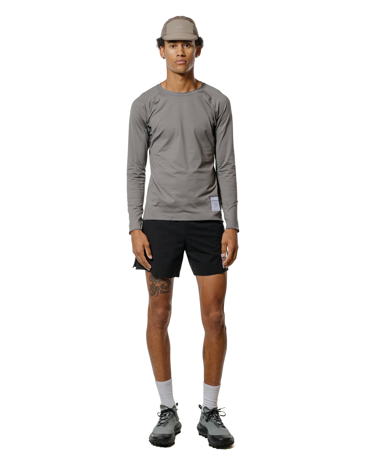 lost & found SATISFY SATISFY Justice CoffeeThermal Base Layer Dark Natural