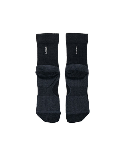 lost & found SATISFY SATISFY Merino Nylon Tube Socks Black