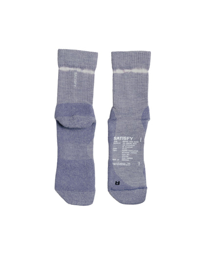 SATISFY Merino Nylon Tube Socks Dusk Tie Dye