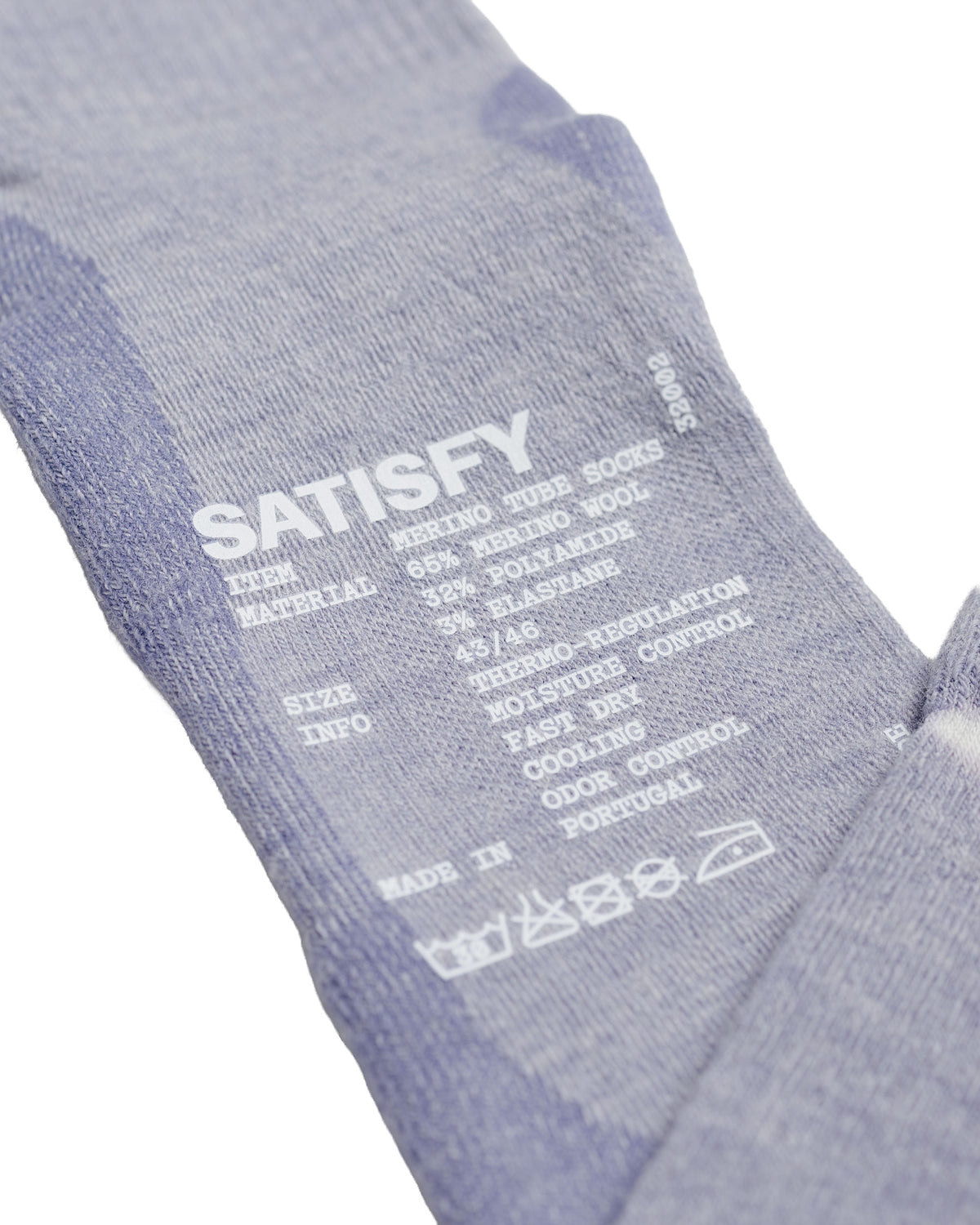 SATISFY Merino Nylon Tube Socks Dusk Tie Dye