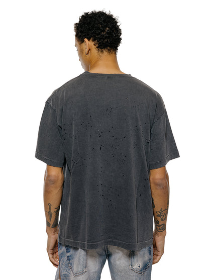 lost & found SATISFY SATISFY MothTech T-Shirt Aged Black
