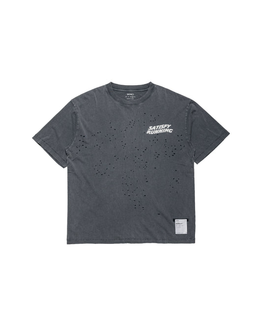 SATISFY MothTech T-Shirt Aged Black WA