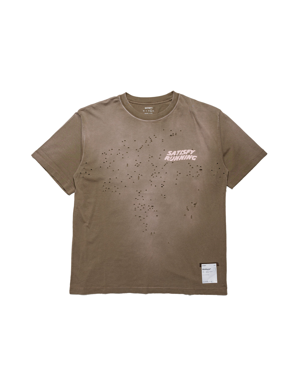 SATISFY MothTech T-Shirt Sun Bleached Rain Drum