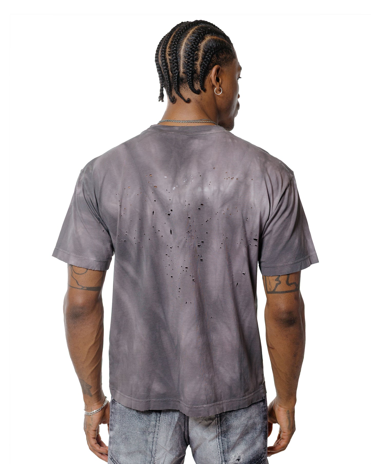 lost & found SATISFY SATISFY MothTech T-Shirt Sun Bleached Shark