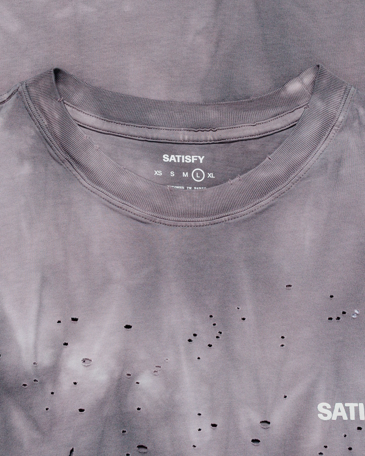 lost & found SATISFY SATISFY MothTech T-Shirt Sun Bleached Shark