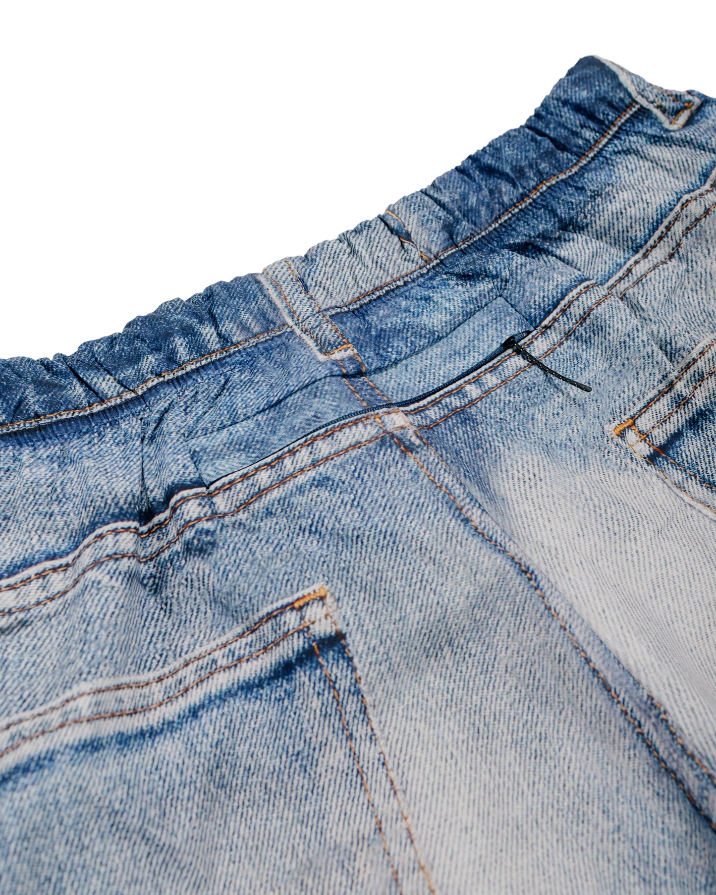 lost & found SATISFY SATISFY PeaceShell 5" Unlined Shorts Digital Denim