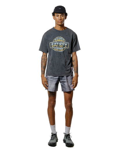 lost & found SATISFY SATISFY PeaceShell 5" Unlined Shorts Black Denim