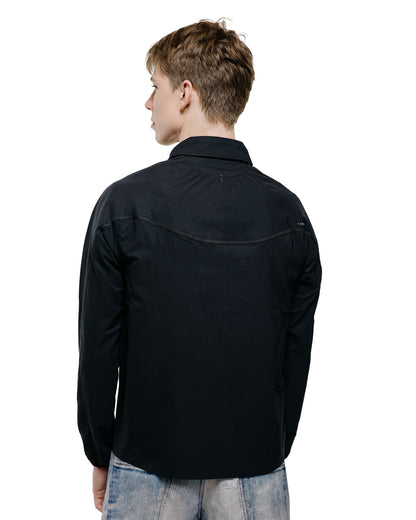 lost & found SATISFY SATISFY Peaceshell River Shirt Black